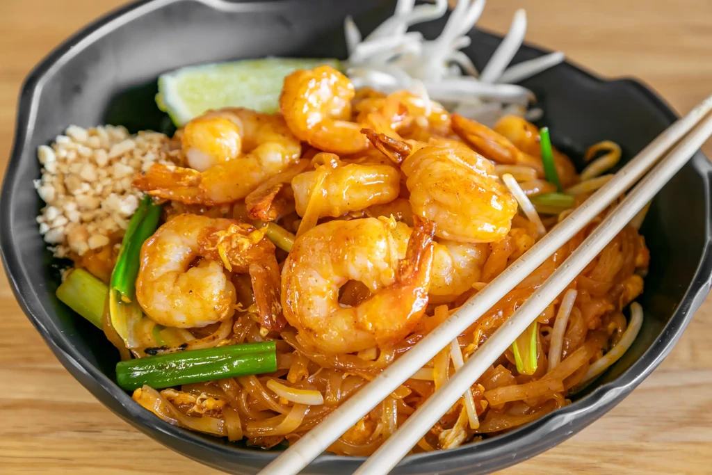 Pad Thai with shrimp